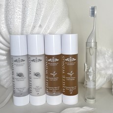 白色翅膀 椰子綠茶雙效組 潔牙液, 1個