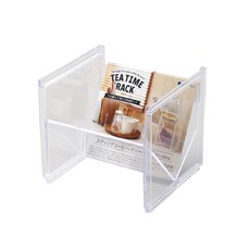 Inomata日本製造可補充茶包咖啡包收納架/盒, 白色, 1組
