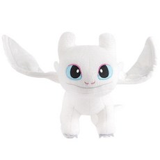 정품 드래곤 길들이기 나이트 퓨리 라이트 퓨리 인형 펜던트 가방 크로스백 토트백 지갑 선물, 정품승인(위조 방지 라벨 포함), 라이트 퓨리 인형 19cm