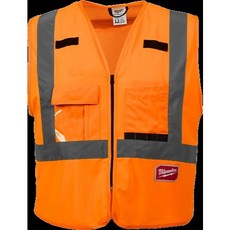 Milwaukee 專業版工程反光背心 48-73-5061/ 5062/ 5063, 1個, 48-73-5071 (S/M)