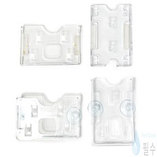 필수가게 주차증케이스 주차스티커홀더, 투명, 상세표기