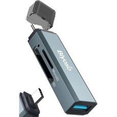 SD 카드 리더 타입 C 3-in-1 차세대 모델 USB-C SD 마이크로 USB C 변환 어댑터 메모리 3.0 OTG 기능 양방향, SD 카드 리더, 타입 C, 3-in-1, 차세대 모델
