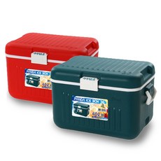 레저 캠핑 아이스박스 40리터, 레드