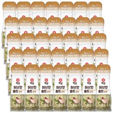 백설 허브맛 솔트 마늘맛, 50g, 35개