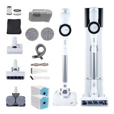 캐치웰 C10 PRO 매직타워 무선청소기 풀패키지, C10+MAGIC TOWER+배터리추가 풀패키지, 화이트