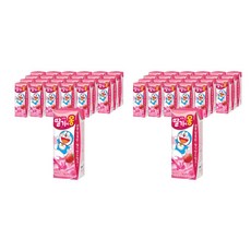 남양 매일유업 딸기에몽 190, 190ml, 48팩