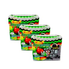 냉장고 탈취제 3개 냉장고냄새제거제, 250g