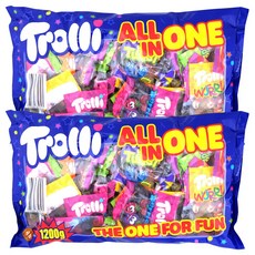 트롤리 올인원 젤리, 1.2kg, 2개