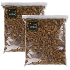 꿈도미 코코넛 허스크칩 성충 바닥재용 5L, 2개