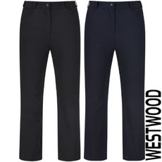 웨스트우드 WESTWOOD 우먼 사이드 프린트 부츠컷 오비 팬츠 (여자 가을 봄 간절기 바지) P3/508