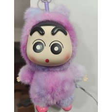 TOPTOY 짱구는못말려 블라인드 박스 변장파티 피규어 키링 굿즈 선물, 보라색, 26