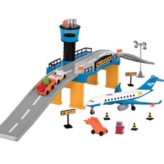 남아 역할놀이 공항 비행기 장난감세트 전투기, 1개, 화이트 블루