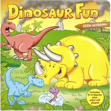 재미있는 공룡 그리기 Dinosaur Fun 영유아 영어 크레용 보드북 영어책 원서 그림책