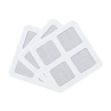 『隔日達』地漏貼 地漏過濾 過濾毛髮 排水過濾 地漏防蟲 紗窗貼 毛髮過濾 防堵防蟲 排水孔 浴室地漏過濾 防蟲防堵, 【防頭髮 / 防堵】2包20片