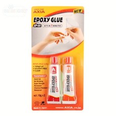 DIY 에폭시 필러 10g 2개입 투명 접착제 보수 수리 방수 자이언트캣