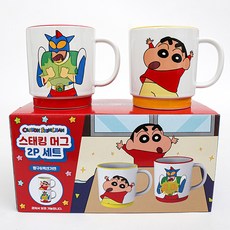 짱구 스태킹머그컵 [세라믹 2P-YP9286], 짱구-SR0016-짱구액션가면, 1개