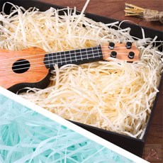 대성스토어 종이 스타핑 선물 포장 충전재 종이스타핑, 스카이 30g