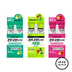 컨디션스틱 18g 30개 (그린애플10+제로 컨디션맛10+자두10)