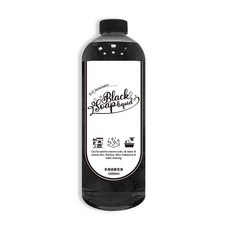 多用途黑皂液1000ml，天然橄欖油提煉，溫和清潔廚房浴室地板，預防蚊蟲, 1個, 1L