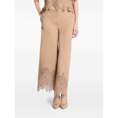 엘리사브 레이스 디테일 자수 팬츠
