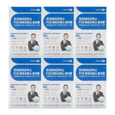 오한진 프리바이오틱스 FOS 트리플 x30포 x6박스, 1개, 30회분
