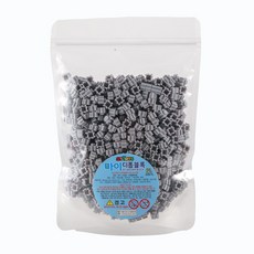 [MYTOYS] 마이 디폼블럭 1000pcs 대용량 리필팩 43종 선택_도안집 증정, #27. 1000개 회색, 1개