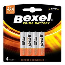 벡셀 프라임 알카라인 건전지 AAALR031.5V 일회용 건