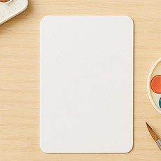 흰종이 드로잉 무지카드 10x15 100매 감성 메세지, 2팩, 화이트