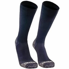 DEXSHELL TERRAIN WALKING 2.0 地形徒步防水襪 橄欖綠 乾爽溫暖登山襪，百岳乾燥舒適首選, 黑灰色(JBG),L, 1個