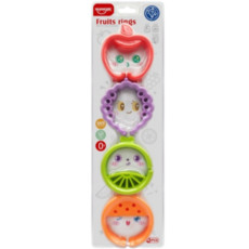 하늘썬별 소프트 과일 고리 끼우기, 2세트, RANDOM 랜덤