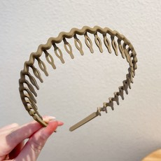 帶齒防滑髮箍，洗臉碎髮整理髮飾