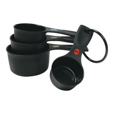 Oxo 소프트워크 계량컵 4종 세트, Black, 1개