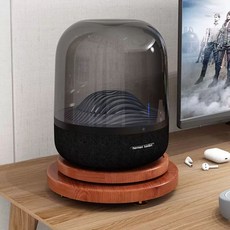 오디오랙 선반 장식장 진열장 거치대 단층 오디오 25x35 1단, 1, O. J82 3세대 유리 이중 트레이 두꺼운 발 네일