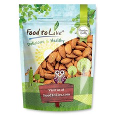 푸드 투 라이브 로우 아몬드 227g