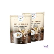 아레스 소이오곡 라떼 파우더 500g 곡물라떼, 2개, 1개입