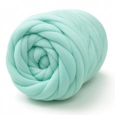 디프 벨벳 자이언트얀 두꺼운 털실 1kg, 민트그린, 1개