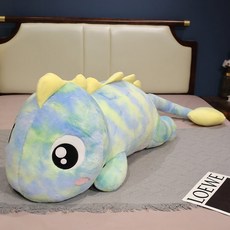 애착인형 공룡 여자친구선물 인형 대형 동물 바디필로우 모찌, C. 타이 다이 그린 공룡, A. 길이 80cm 너무 귀여워요