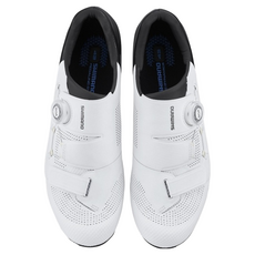 SHIMANO 男女通用 RC502 自行車鞋, 275, 白色(寬版)