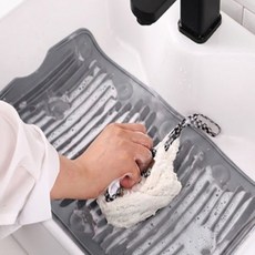 빨래판 실리콘 미니 세면대 손빨래 미니빨래판 실리콘빨래판, 없음, 1개