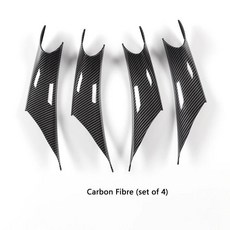내부 핸들 풀 카드 도어 플레이트 클립의 퀵 릴리스 설치에 적합, 기본, 6. carbon fiber 4