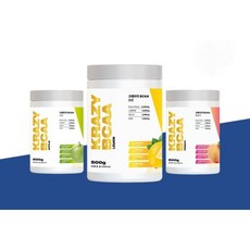 크레이지BCAA 아르기닌 카르니틴 에너지드링크 500g 50회분 대용량, 복숭아맛, 보틀 미포함, 1개