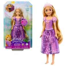 마텔(MATTEL) 디즈니(Disney) / 디즈니 프린세스(Disney Princess) 라푼젤 (노래도 즐거워 싱잉돌) 옷 갈아입히는 인형 음악인형 3세 선물 HPD41