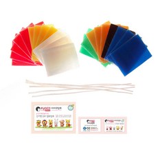 성경나라 양초만들기 모음 부활절 십자가 예수님양초 만들기 모음, 이야코 양초 점토 20장 세트