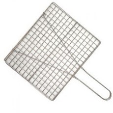 캠핑용 접이식 바베큐 그릴 석쇠 생선 야채 화로용 다목적 철망 986000ea (개), 본상품