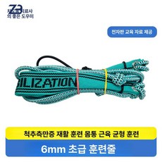 풀업밴드 SPS 나선형 초급의 근육 교정 장력 체인 10, 6mm 초보자용
