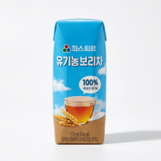 파스퇴르 아이생각 순한 유기농 보리차 125ml 48팩, 48개