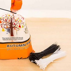 얇은케이블타이 소형 0.2cm 2미리 나일론 가정용, 화이트, 1개