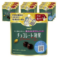 메이지 초콜릿효과 카카오72 미니큐브 40g, 10개