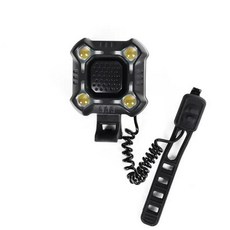 자전거 전자 벨 자전거 라이트 스쿠터 전자 자전거 트럼펫 알람 자전거 벨 USB 충전 사이클링 경고 경, 01 Black, 1개