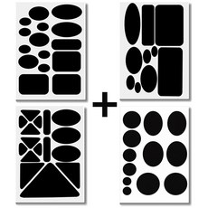 티멧 옷수선 테이프 수선 패치 셀프 패딩 4종, 4종1세트, 1개